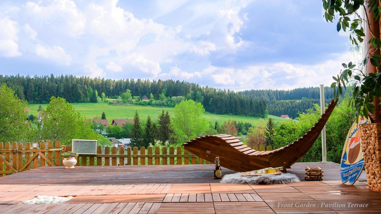 Entire House In Schwarzwald With Mountain View, Private Sauna, Gym, Garden And Terraces Unterkirnach Zewnętrze zdjęcie